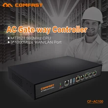 Новый GBE AC ворота джойстика MT7621 880 МГц Основных Gigabit Ворота способ wi-fi менеджер проекта с 5*1000 Мбит WAN/LAN порт CF-AC100