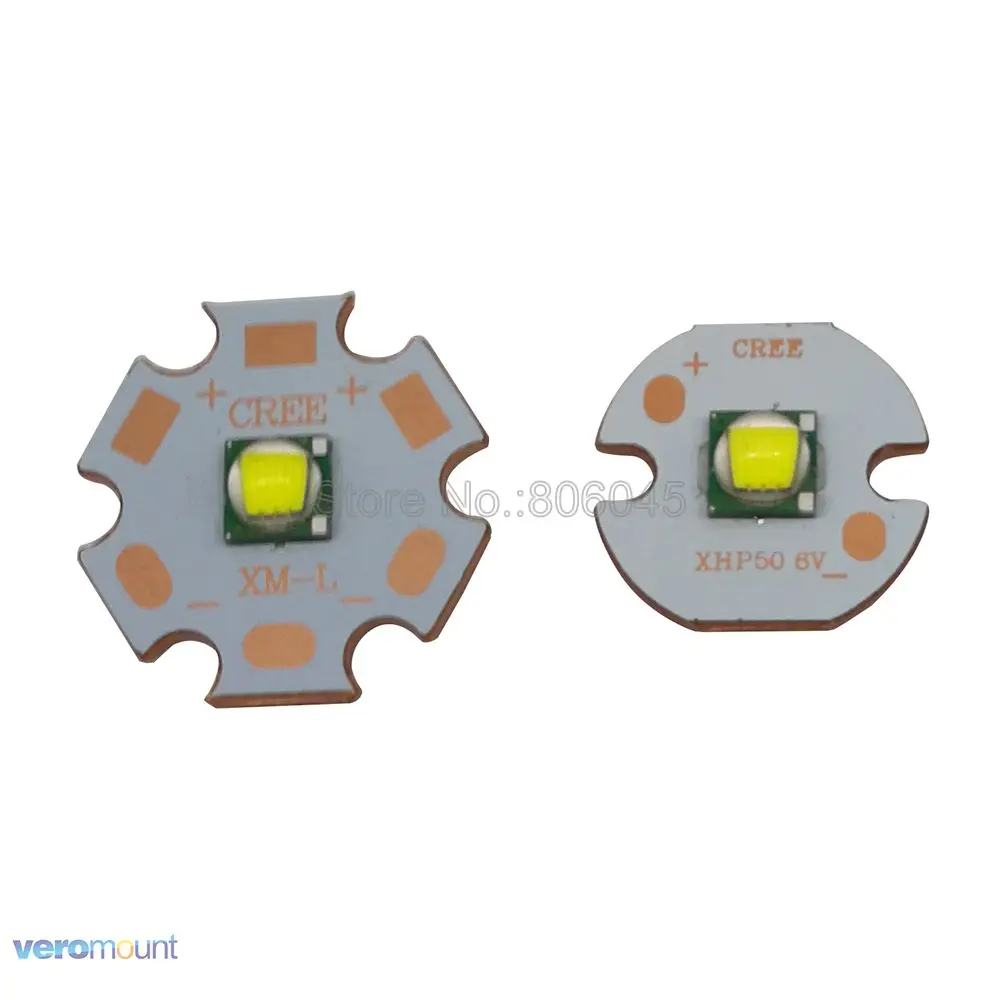 Cree XM L T6 10 Вт светодиодный излучатель холодный белый нейтральный теплый 20 мм
