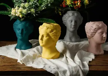 

Creative Home Portrait Decoration Porcelain Original Craft Vase