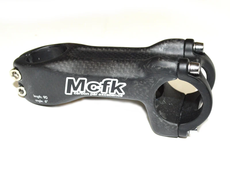 Mcfk карбоновый вынос руля велосипеда горный велосипед вынос руля углерода MTB складные грипы для Запчасти для велосипеда стебли 25,4 мм 28,6 мм 70/80/90/100/120/110 мм