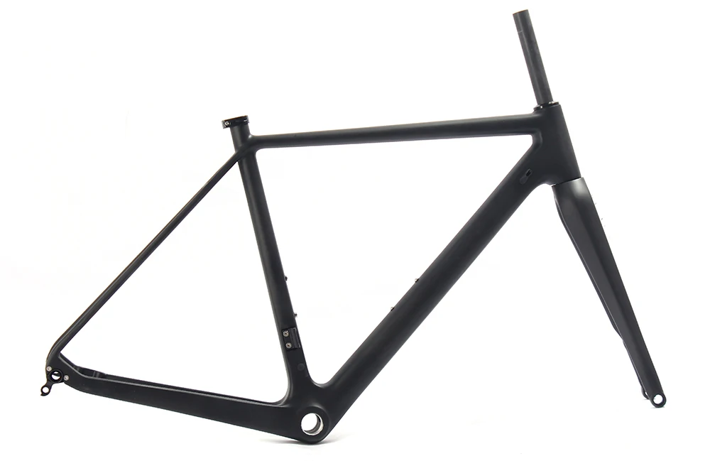 Excellent 2016 New road frame 700C carbon Discbrake Cyclocross Carbon Frame Di2 frame BSA or BB30 including seatpost fork and headset 6