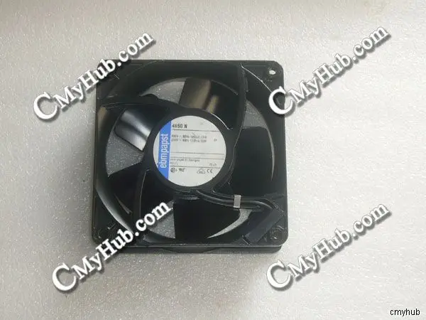 Для ebmpapst 4650N для PAPST TYP4650N TYP 4650 N 4221546 AC 230 В 50 Гц 120 мАч 18 Вт 19 вт 60 Гц 110 мАч 120 мм 120x120x38 мм вентилятор охлаждения