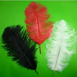 Страусиные перья для появляющаяся трость и исчезающая трость (три цвета на выбор)-шелк и магический трюк с тростью, волшебные аксессуары