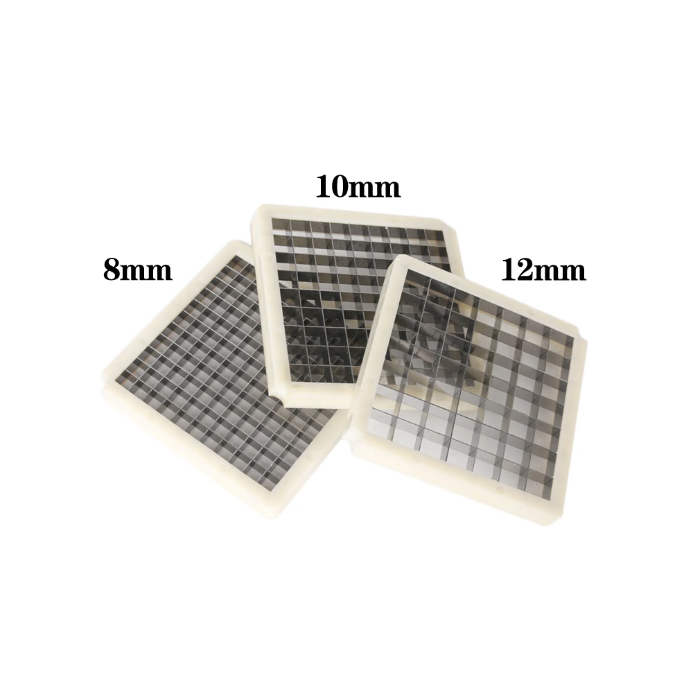 

8mm/10mm/12mm Stainless Steel Blades For Manual Potato Chip Cutter Fruit Vegetable Potato Chips Blade Shredders Slicers