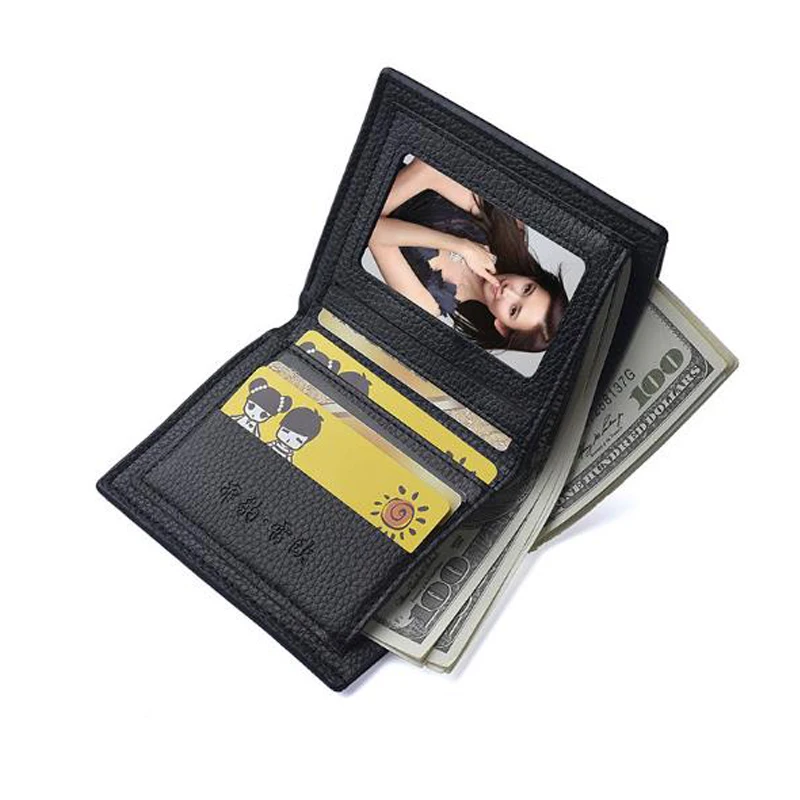 Мини-кошелек, новинка, брендовый мужской и женский кошелек, тонкий кошелек, кошелек для монет, с отделением для монет, на молнии, деловая Повседневная сумка