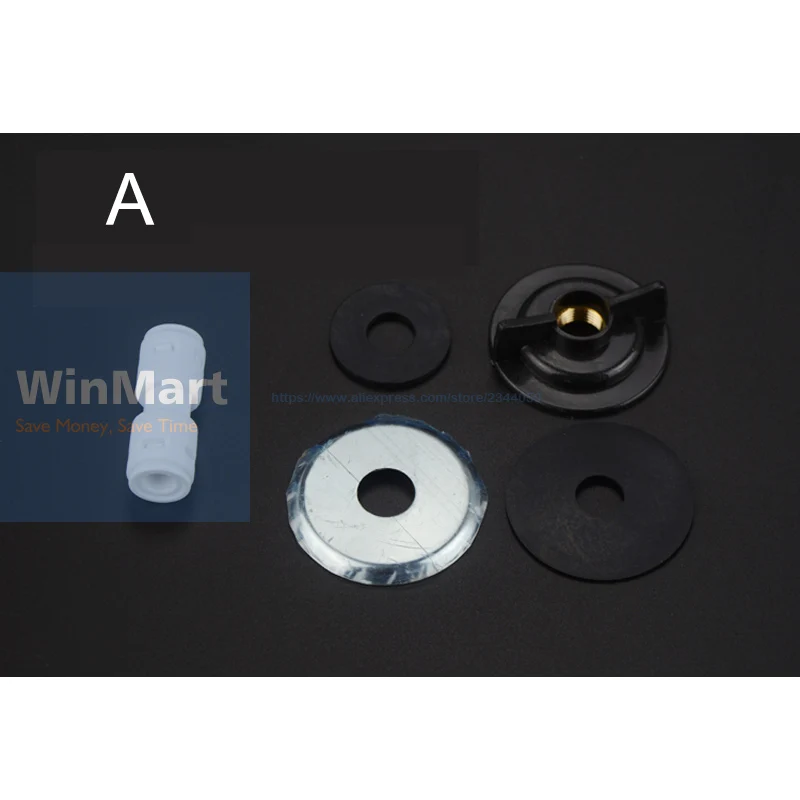 1/4 Inch Water Filter Parts Stainless Steel Faucet Reverse Osmosis Drinking Single Hand Connector Water Purifier Tap For Kitchen