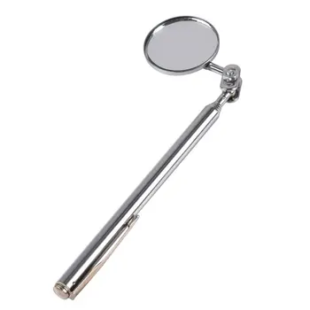 

Round Mirror Extending Car Angle View Pen Automotive Telescopic Detection Lens Telescoping Inspection