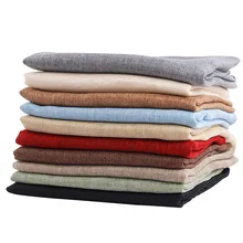 Новая льняная ткань по метрам DIY uphostery полиэстер льняная ткань для дома Ткань для шитья