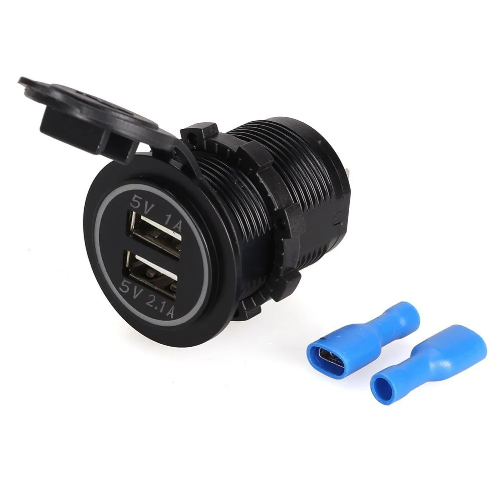 Dual USB Charger Socket Power Outlet (1)