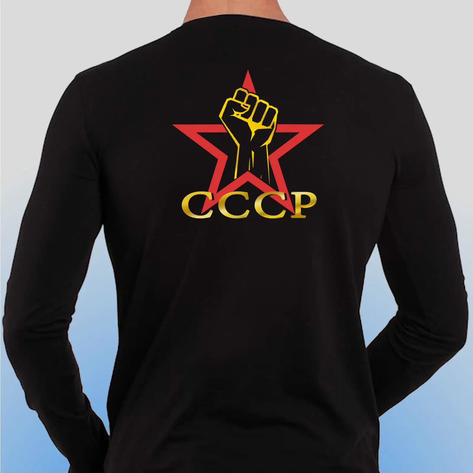 Soviet Union USSR T-Shirt CCCP Putin Sickle Vintage Tee Hammer S - 3XL | Мужская одежда