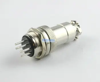 

4 x Aviation Plug 20mm 9 Pins GX20-9 Male Female Panel Metal Wire Connector
