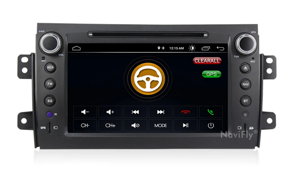 Best Android 8.1 car multimedia Player For Suzuki SX4 2006-2012 DVD radio tape record GPS navigation Support Bluetooth MIC Map BT USB 13