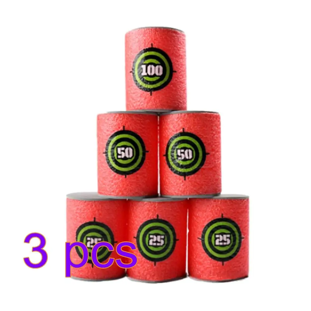 

2018 Hot Sale 18Pcs EVA Soft Bullet Shooting Targets Support Outdoor Shooting Training Aim Dart Accessories for Children Adults