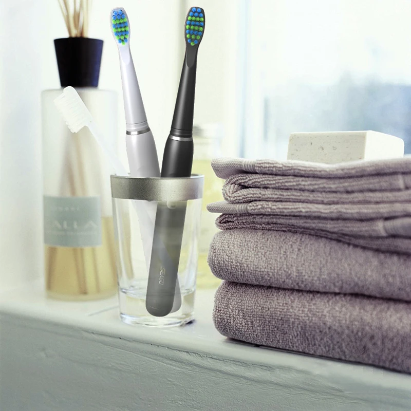 Seago SG-551 Sonic Adult Electric Toothbrush Smart Timer 4 Modes Deep Oral Clean USB Rechargeable Toothbrush with 3 Brush Heads Seago SG-551 Sonic Adult Electric Toothbrush Smart Timer 4 Modes Deep Oral Clean USB Rechargeable Toothbrush with 3 Brush Heads