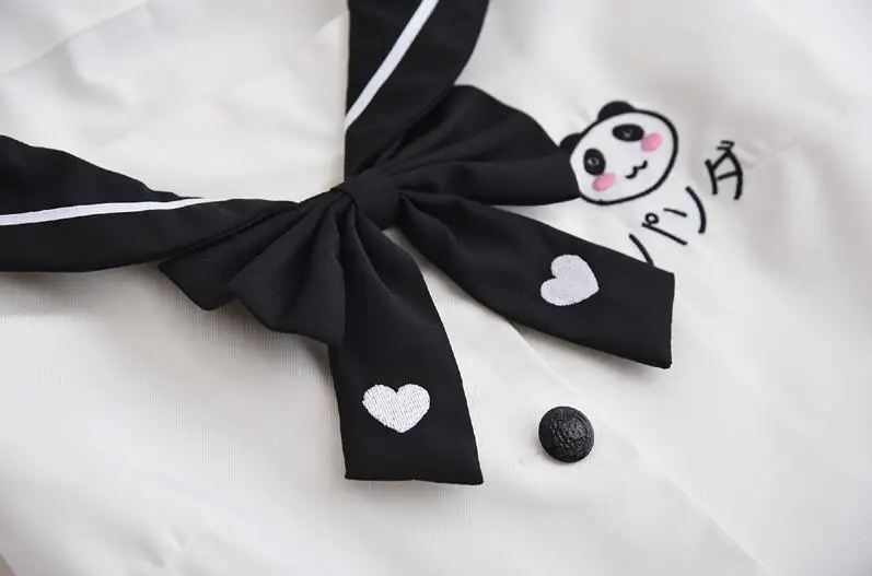 Японский костюм PANDA HEAR JK для колледжа Мягкая юбка сестер моряка Кансай школьная