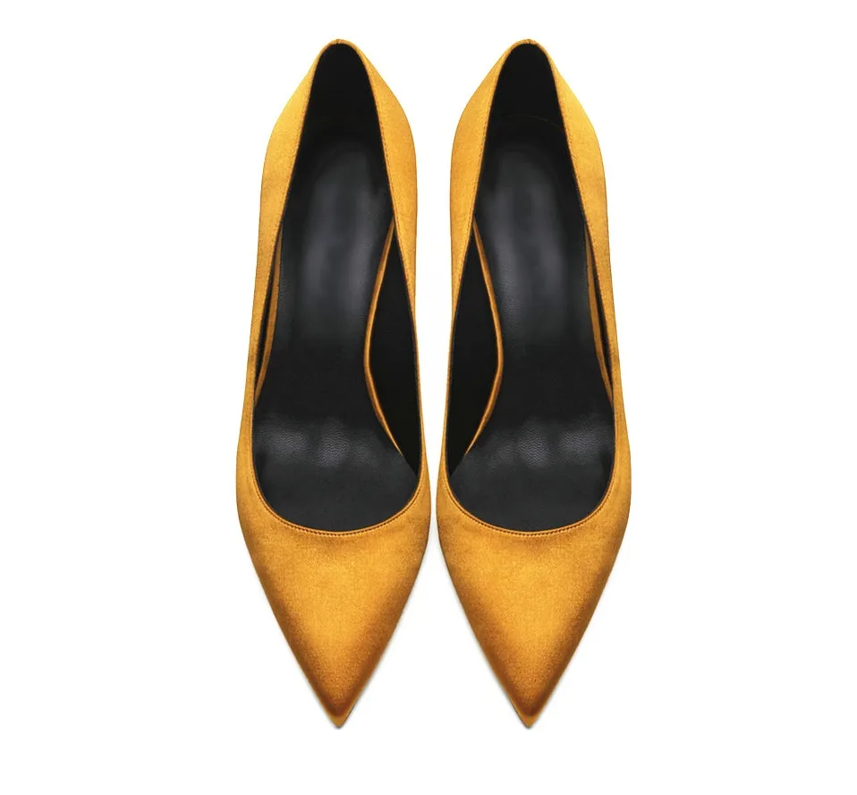 KATELVADI/женские туфли-лодочки женские туфли на шпильке 6,5 см; chaussure femme Talon; черные свадебные туфли на высоком каблуке K-327