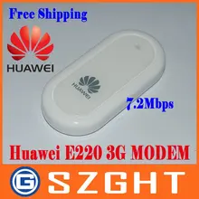 Дешевые разблокированный HUAWEI E220 3g HSDPA USB модем 7,2 Мбит/с беспроводная сетевая карта, поддержка google android планшетный ПК