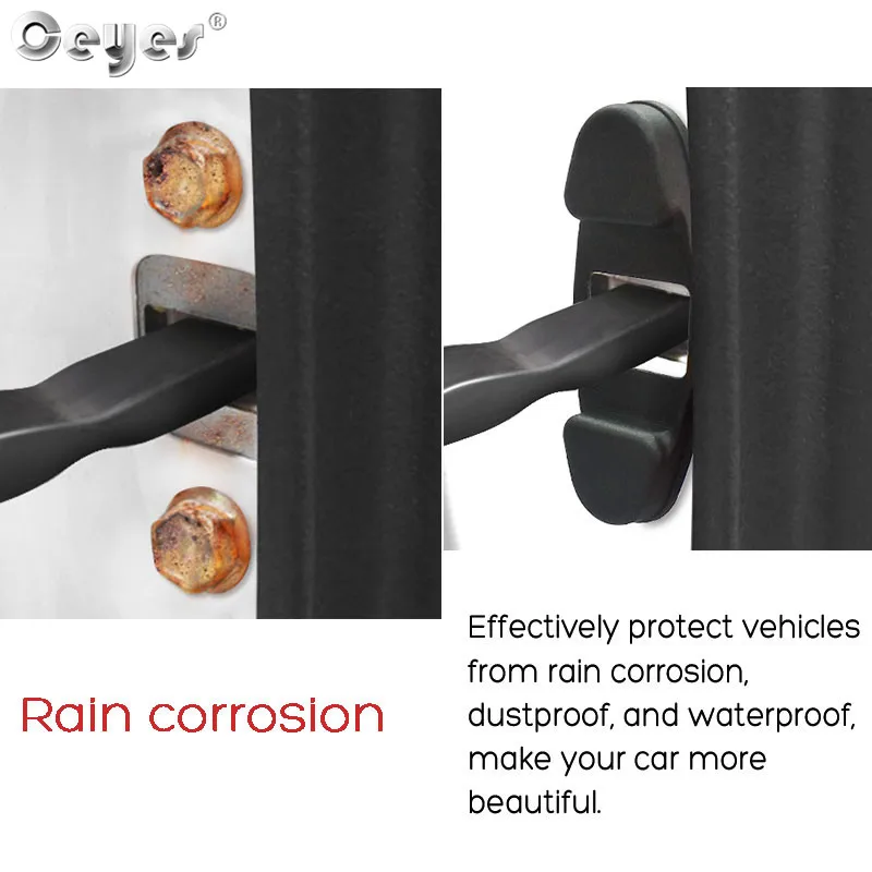 Car Styling Door Lock Limiting Covers For Honda Civic 2006-2011 Mugen Power Accord 2003 2007 For Crv Hrv Jazz Typer