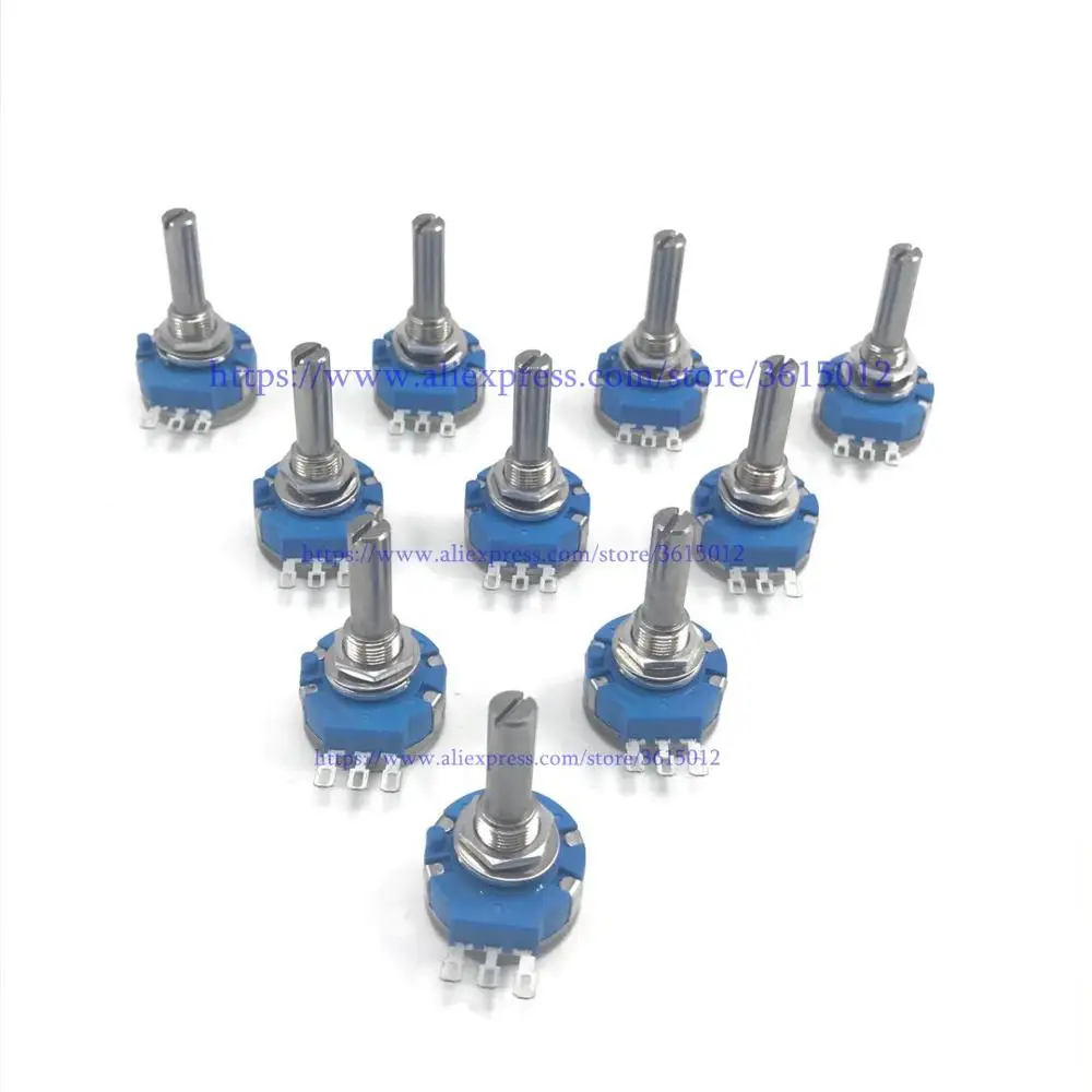 

10pc RVQ24YS08-03 30S Axis Electric Scooter Potentiometer Switch B502 Effective Angle 45 Degrees