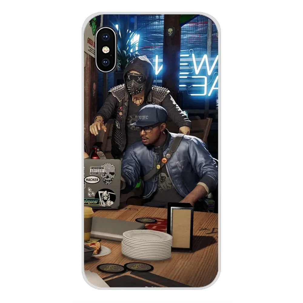 Watch Dogs 2 Dedsec для Xiaomi Redmi Note 6A MI8 Pro S2 A2 Lite Se MIx 1 Max 3 Oneplus 6T аксессуары Чехлы