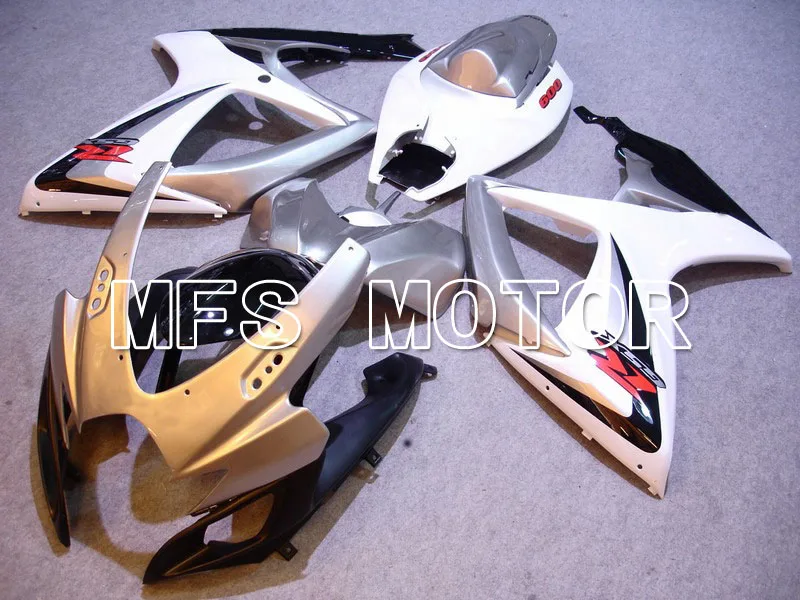 

Fairing Fit FOR Suzuki GSXR600/750 2006-2007 Plastic Set Injection Bodywork White A3