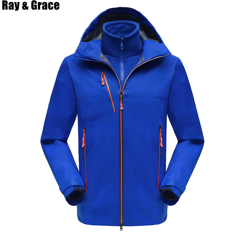 RAY GRACE, Мужская ветровка, софтшелл, для улицы, походная куртка, водостойкая, для скалолазания, кемпинга, походов, пальто, треккинга, рыбалки, куртки