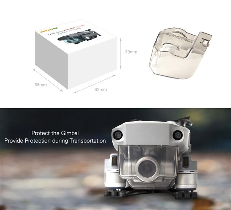 Интегрированная Защитная крышка камеры замок крышка объектива для DJI Mavic 2 Pro& Zoom O.19