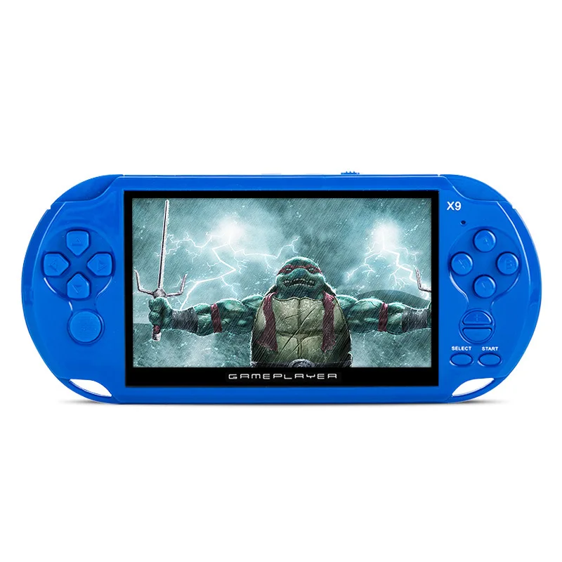Портативная игровая консоль X9 с экраном 5 1 дюйма поддержка ТВ выхода поддержкой