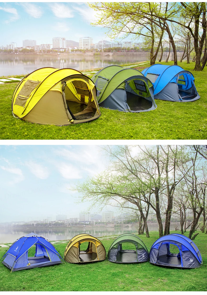 Cheap throw tent