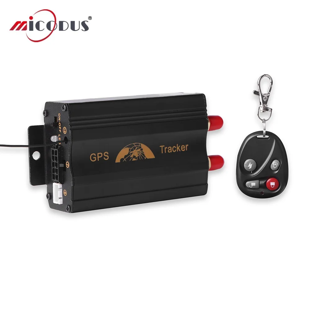 

Car GPS Tracker TK103B GPS103B Vehicle Motorcycle GPS Locator Track Remote Control Accident Alarm Cut Oil Power Voice Monitoring