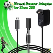 Kinect Сенсор адаптер для Xbox 360, AC 100 V-240 V Питание адаптер зарядки Зарядное устройство для Microsoft Xbox 360 Kinect Сенсор