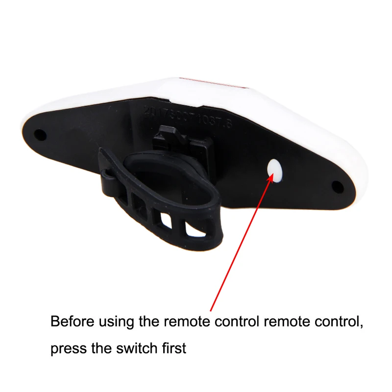 Водонепроницаемый безопасности велосипед светильник интеллектуальный пульт дистанционного управления Беспроводной Велосипедное Сиденье крепление лампы сигнала поворота Предупреждение задний светильник