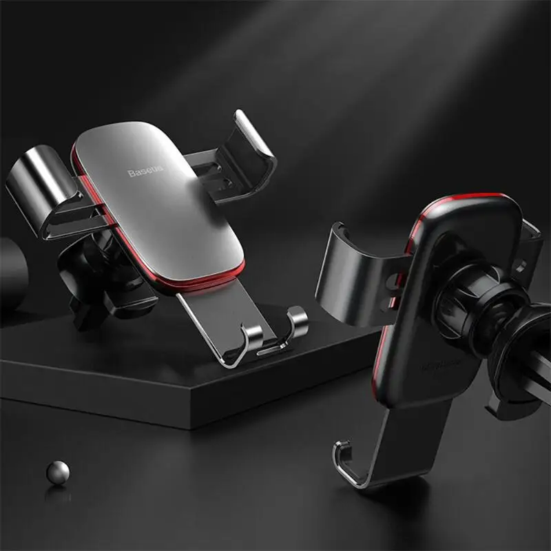  Baseus Gravity Car Phone Holder 360 universal Rotation CD Slot Mount Mobile Phone Clip Holder Stand