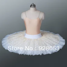 Обувь для девочек Балетные костюмы Половина пачки 9 слоев трудно Тюлевая юбка