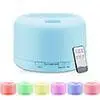 

Mini Portable LED Light Ultrasonic Humidifier Anti-dry Essential Oil Diffuser