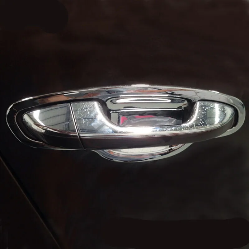 

For kia sportage kx5 door handle bowl cover For kia sportage kx5 2016 2017 2018 Car Parts Chrome Styling auto accessories