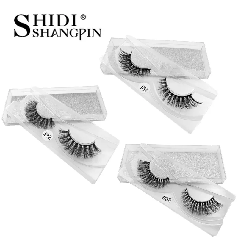 

Thick Mink Lashes False Eyelashes 3D Mink Lashes Eye lashes Hand made Reusable Natural Long False Eyelash Extensions Maquillaje