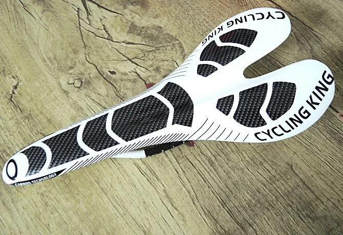 Cyclingking superleggera полный углеродного волокна дорожный запчасти велосипеда сидение для мужчин и женщин mtb Подушка сиденья для велосипеда 3 K седло