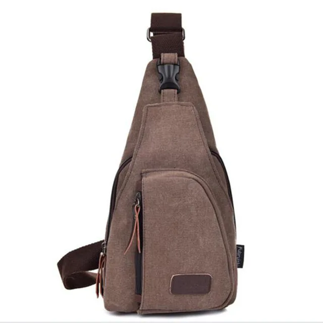 Модная нагрудная сумка, мужская сумка-мессенджер на плечо, повседневные сумки, дизайнерская сумка для сотового телефона, маленькая сумка через плечо, Дизайнерская Дорожная сумка - Цвет: small brown
