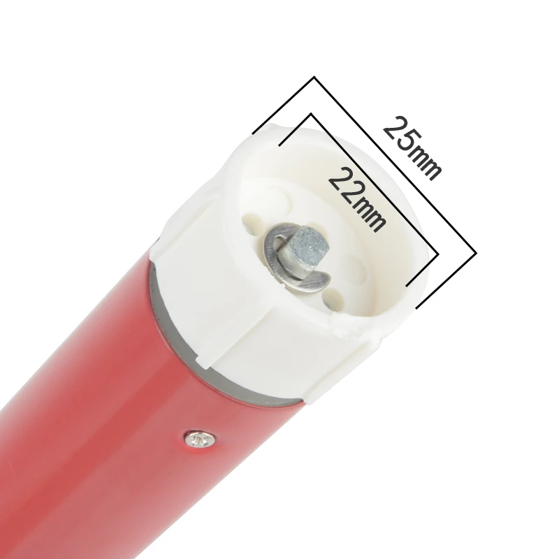 Shellhard 1set 12V Electric Roller Blind Motor Electric Roller Shade with Remote Controller Tubular Motor for Curtain Window