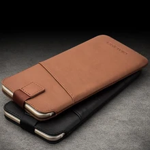 Qialino сумка для iPhone 7 Мода ручной работы чехол для iPhone 7 Plus Пояса из натуральной кожи слот для карты ультра тонкий чехол 4.7/5.5