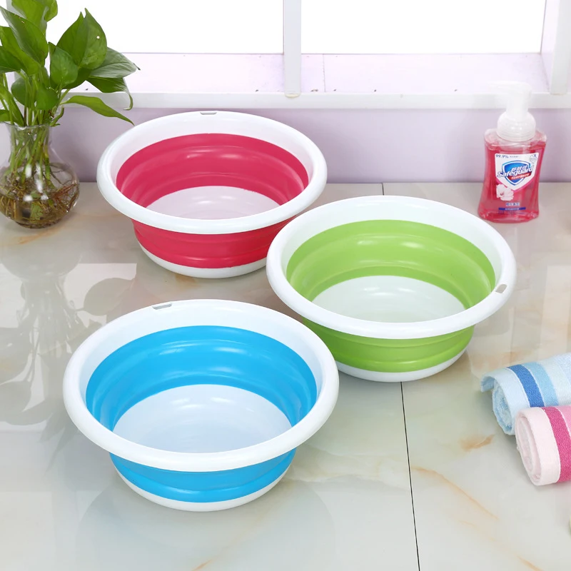 

Hoomall Portable Folding Footbath Foldable Basin Travel Abroad Washbasin Outdoor Camping Tools Multipurpose Folding Bucket