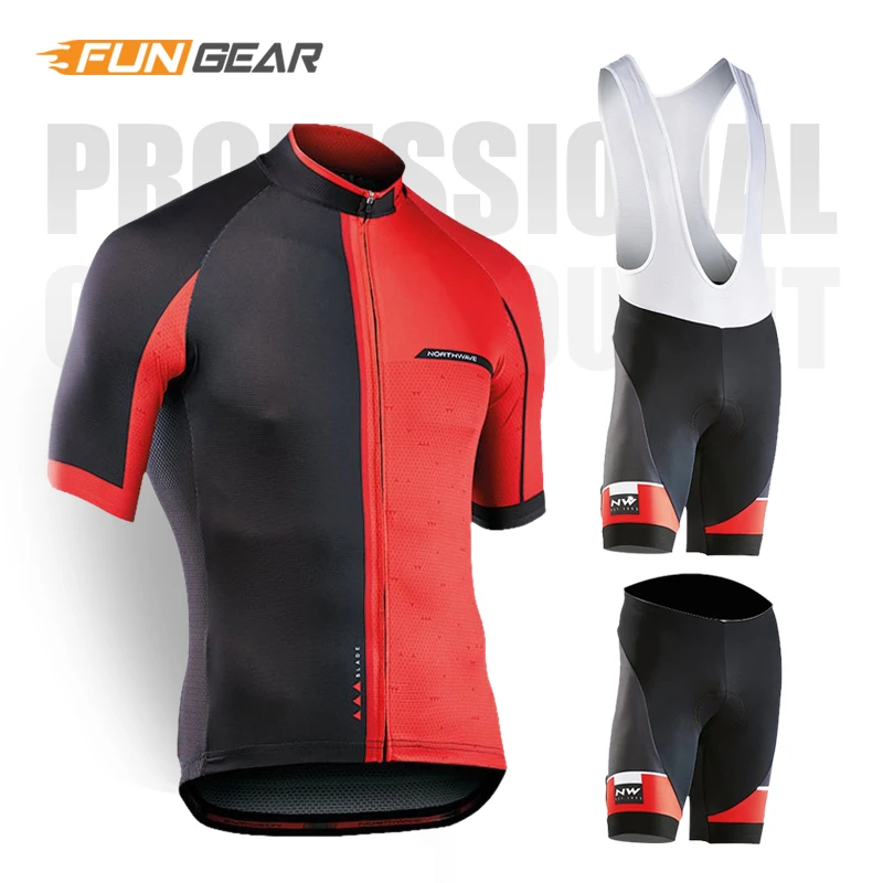 

Northwave Nw Summer Cycling Jersey Set Breathable MTB Bicycle Cycling Clothing Mountain Bike Wear Clothes Maillot Ropa Ciclismo