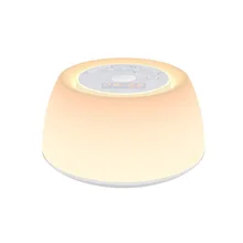 LED Wake Up Light Alarm Clock Nature Sound Desk Digital Clocks Night Light USB Charge White Electronic Table Lamp for Kids LED Wake Up Light Alarm Clock Nature Sound Desk Digital Clocks Night Light USB Charge White Electronic Table Lamp for Kids