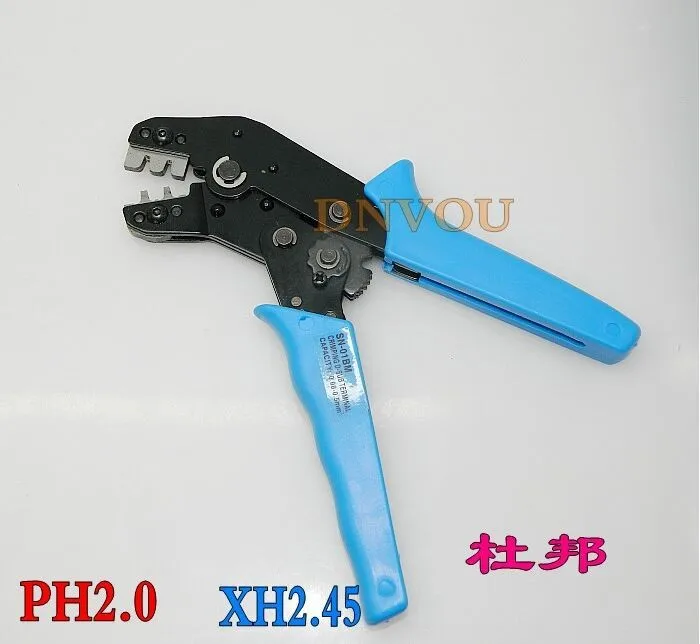 

SN-01BM XH2.54 SM plug terminal spring clamp terminals Crimping Tool Crimping pliers For D-SUB Terminals Sq.mm 0.08-0.5 AWG28-22