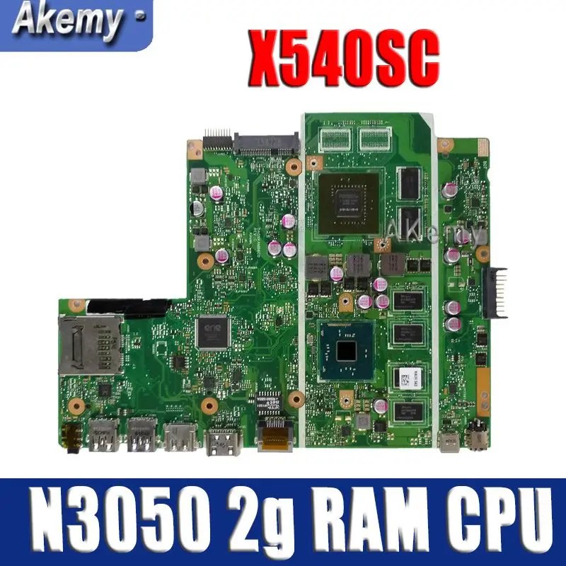 Материнская плата для ноутбука Amazoon X540SC For Asus X540S X540 Teste оригинальная материнская