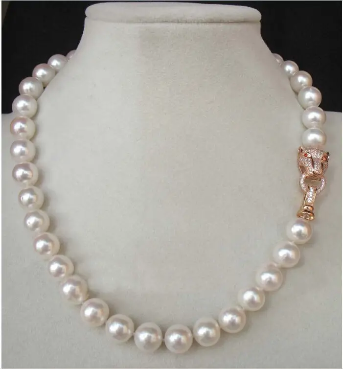 

>@@@@@ long 18"10-11mm Genuine white akoya pearl necklace r a -Top quality free shipping