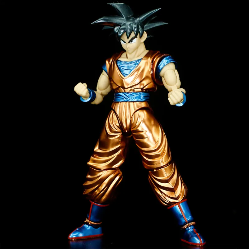

Hot sale Original Dragon Ball Super Saiyan jin Son Goku Migatte Metal Coloring Figure Model Collection Gift Toys