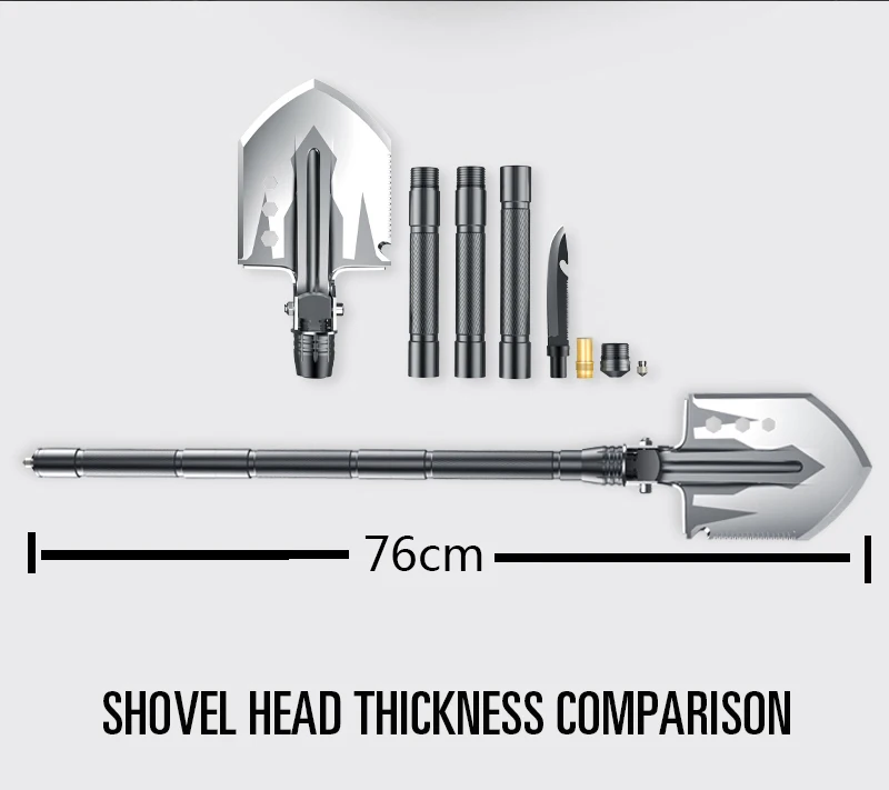 Многофункциональная Складная Инженерная лопата, военная лопата для походов, выживания, самообороны, инструменты