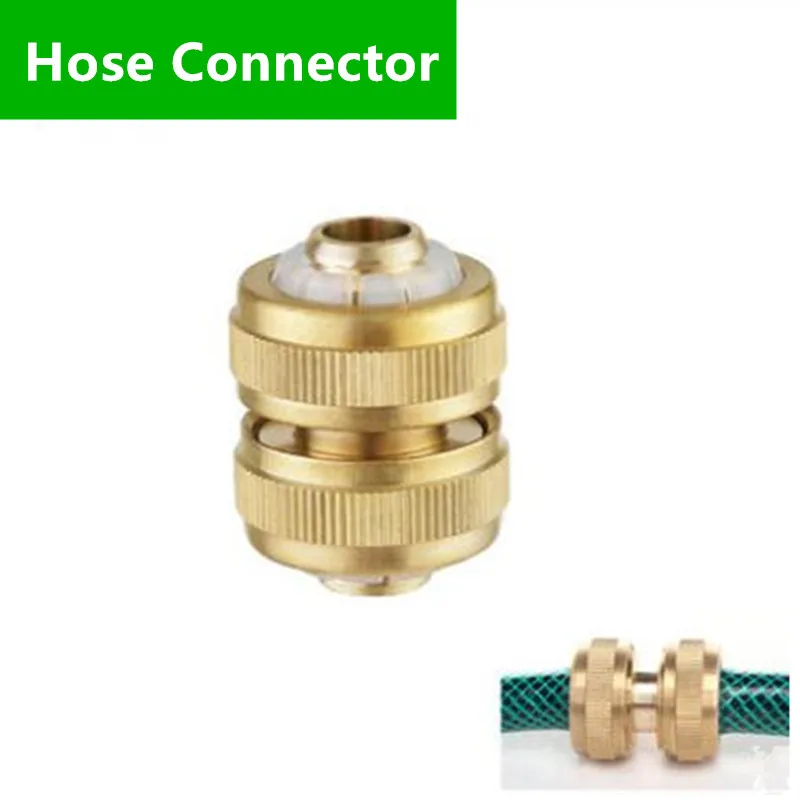 

1/2" 3/4" Brass Joiner Hose Fitting Connector Joiners & Repairers Hose End Fittings Watering Accessories Garden Irrigation X107